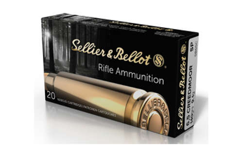 Ammunition Sellier&Bellot Rifle 6.5Creedmoor S&B 6.5CREED 140GR SP 20/500